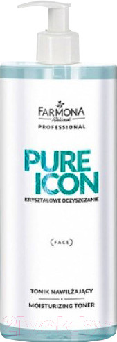 Изображение товара Тоник для лица Farmona Professional Pure Icon для нормальной сухой обезвоженной кожи (500мл)