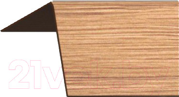 Изображение товара Уголок отделочный Rico Moulding 124 Дуб Янтарный (20x20x3000)