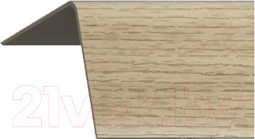 Изображение товара Уголок отделочный Rico Moulding 155 Бук Натуральный (20x20x3000)