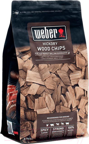 Изображение товара Щепа для копчения Weber Гикори (700г)