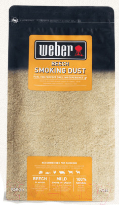 Изображение товара Щепа для копчения Weber Бук (500г)