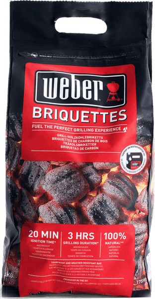Изображение товара Угольные брикеты Weber 17590 (4кг)