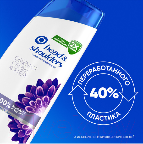 Изображение товара Шампунь для волос Head & Shoulders Объем от корней (400мл)