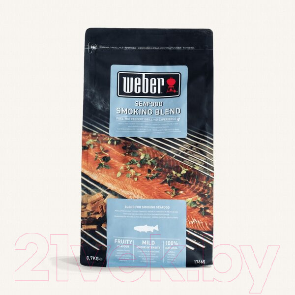 Изображение товара Щепа для копчения Weber Смесь для рыбы (700г)