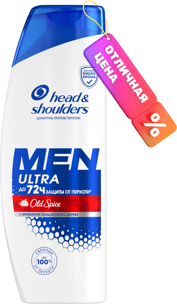 Изображение товара Шампунь для волос Head & Shoulders Old Spice (400мл)