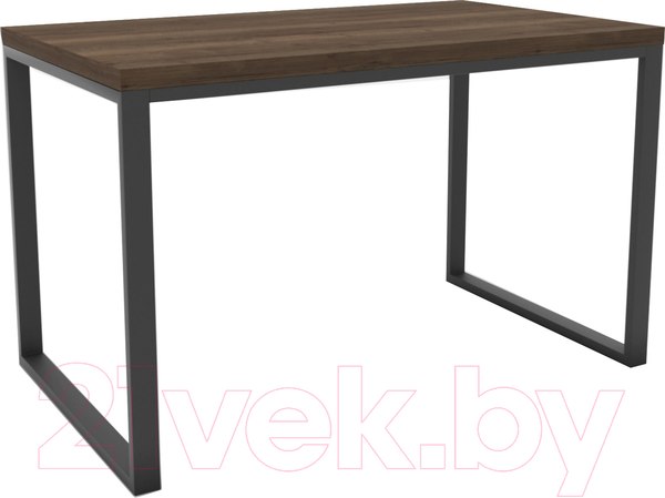 Изображение товара Письменный стол Hype Mebel Чикаго 110x50 (черный/дуб галифакс олово)