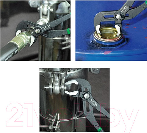 Изображение товара Клещи переставные Toptul DDAG1212