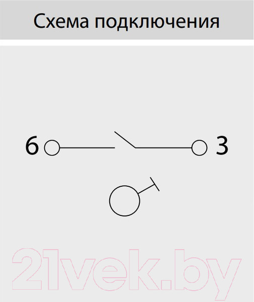 Изображение товара Выключатель TDM Лама SQ1815-0601 (графит)