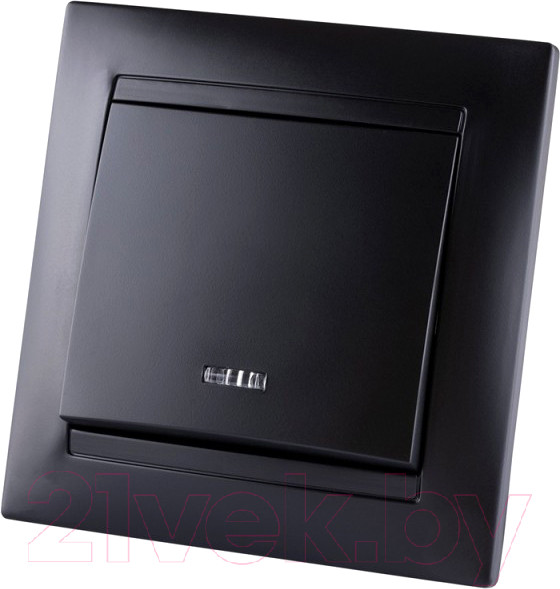 Изображение товара Выключатель TDM Лама SQ1815-0604 (графит)