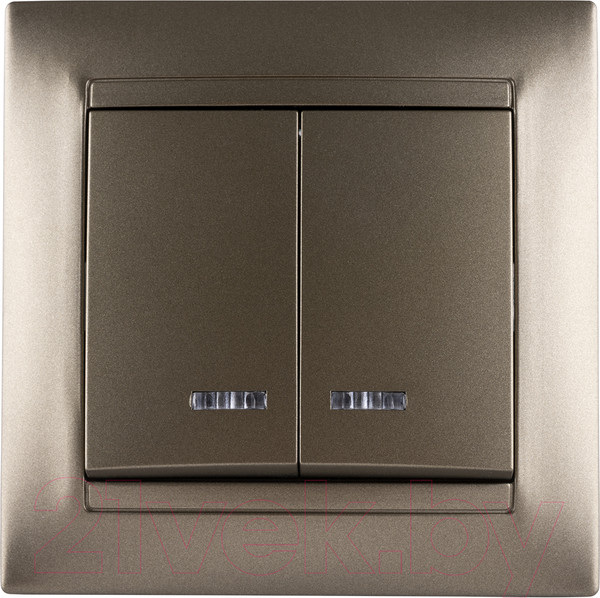 Изображение товара Выключатель TDM Лама SQ1815-0705 (бронза)