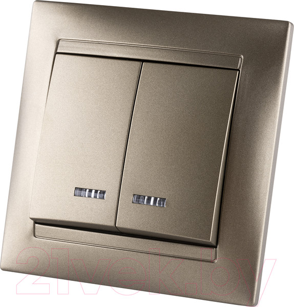 Изображение товара Выключатель TDM Лама SQ1815-0705 (бронза)