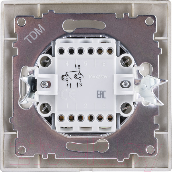 Изображение товара Выключатель TDM Лама SQ1815-0705 (бронза)