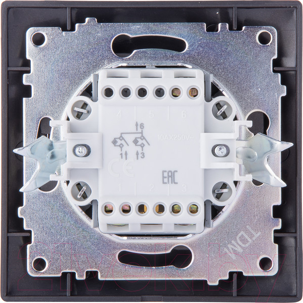 Изображение товара Выключатель TDM Лама SQ1815-0505 (шоколад)