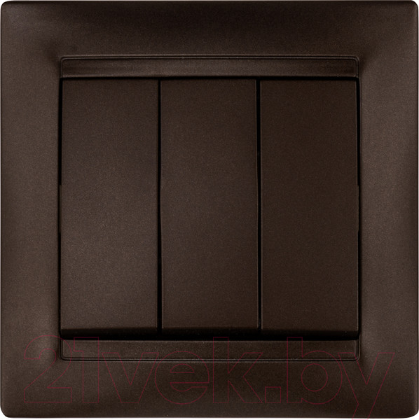 Изображение товара Выключатель TDM Лама SQ1815-0503 (шоколад)