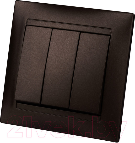 Изображение товара Выключатель TDM Лама SQ1815-0503 (шоколад)