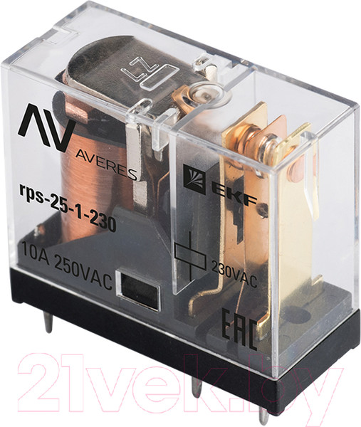 Изображение товара Реле промежуточное EKF Averes rps-25-1-230