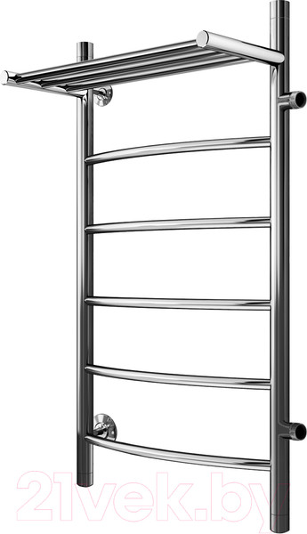 Изображение товара Полотенцесушитель водяной Маргроид Вид 4 80x50 БП (правый, с полкой)