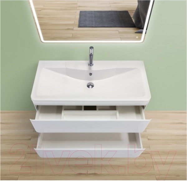 Изображение товара Тумба под умывальник BelBagno ALBANO-800-2C-SO-BL