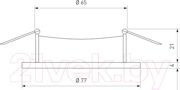 Изображение товара Точечный светильник Elektrostandard 110 MR16 (белый)