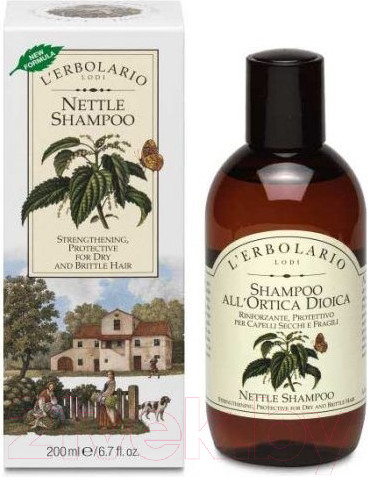 Изображение товара Шампунь для волос L'Erbolario Крапивный (200мл)