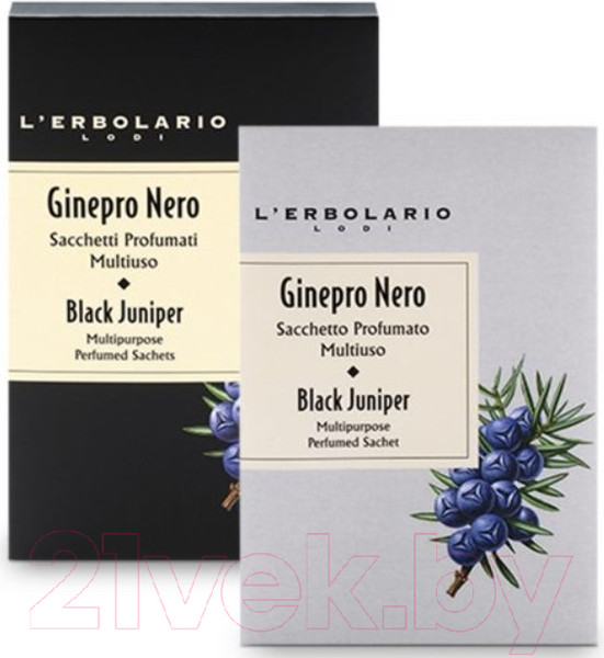 Изображение товара Ароматическое саше L'Erbolario Черный можжевельник универсальное