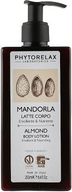 Изображение товара Лосьон для тела Phytorelax Laboratories Almond Body Lotion Emollient & Nourishing (250мл)