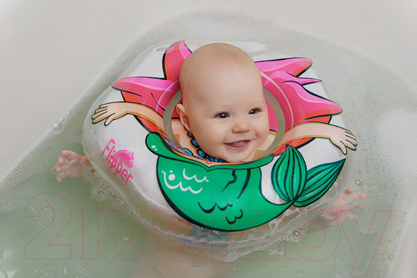 Изображение товара Круг для купания ROXY-KIDS Flipper Русалка / FL009-RB