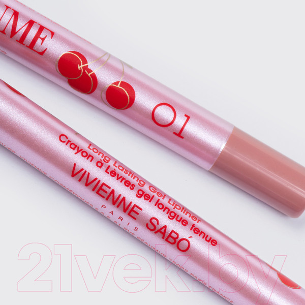 Изображение товара Карандаш для губ Vivienne Sabo Le grand volume Устойчивый гелевый тон 01 (светлый нюд)