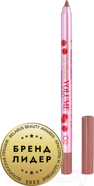 Изображение товара Карандаш для губ Vivienne Sabo Le grand volume Устойчивый гелевый тон 02 (теплый нюд)