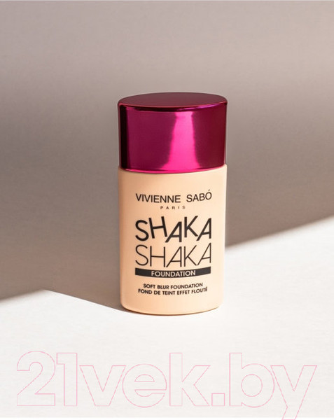 Изображение товара Тональный крем Vivienne Sabo Shaka Shaka с натуральным блюр эффект 03 золотисто-бежевый (25мл)