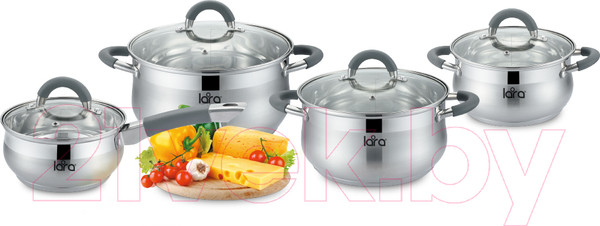 Изображение товара Набор кастрюль Lara LR02-93 Bell