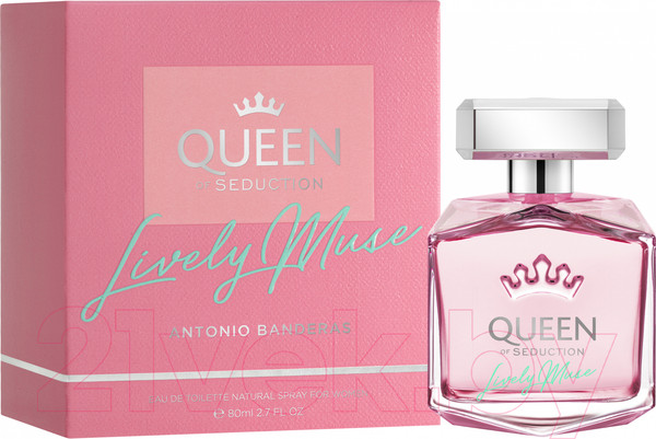 Изображение товара Туалетная вода Antonio Banderas Queen Of Seduction Lively Muse (80мл)