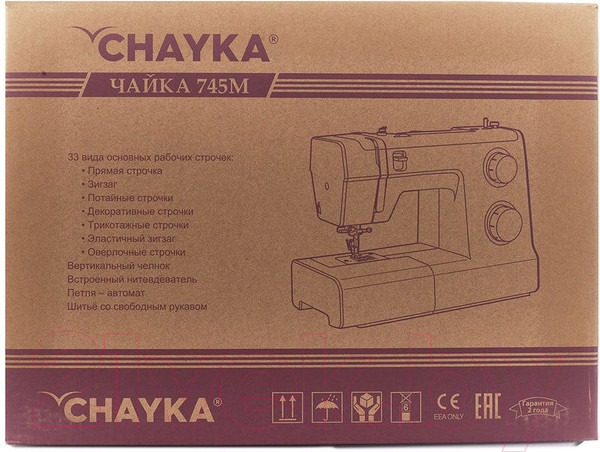Изображение товара Швейная машина Chayka 745M