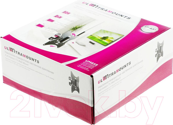 Изображение товара Кронштейн для телевизора Ultramounts UM 858 (черный)