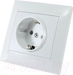 Изображение товара Розетка TDM Лама SQ1815-0023 (белый)