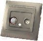 Изображение товара Розетка TDM Лама SQ1815-0720 (бронза)