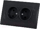 Изображение товара Розетка TDM Лама SQ1815-0624 (графит)