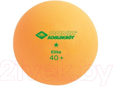 Изображение товара Набор мячей для настольного тенниса Donic Schildkrot Elite (6шт, оранжевый)