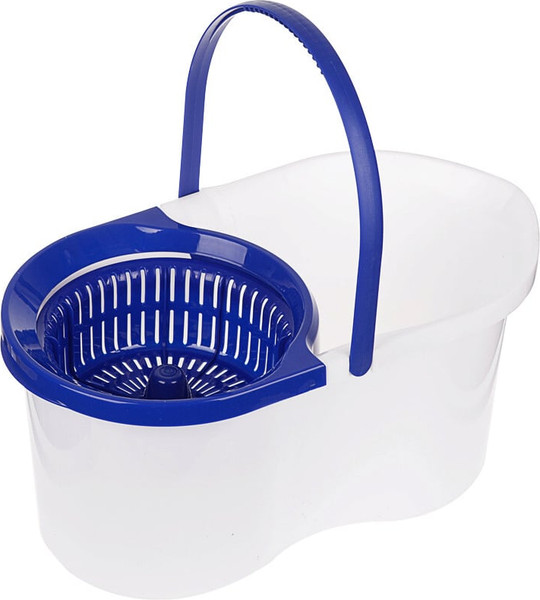 Изображение товара Набор для уборки OfficeClean Professional Ведро с отжимом, швабра с круглой насадкой (6л)