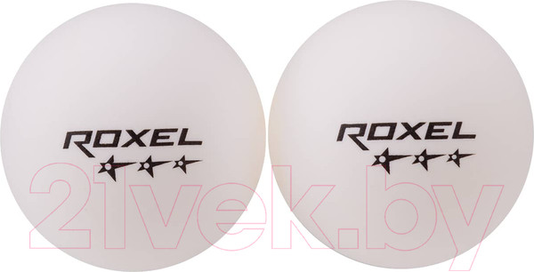 Изображение товара Набор мячей для настольного тенниса Roxel Prime (6шт, белый)