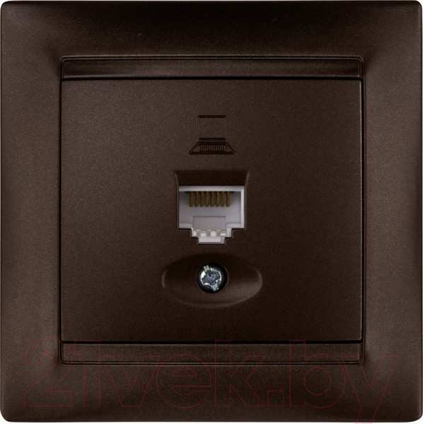Изображение товара Розетка TDM Лама SQ1815-0516 (шоколад)