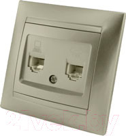 Изображение товара Розетка TDM Лама SQ1815-0719 (бронза)