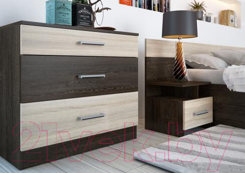 Изображение товара Комплект мебели для спальни Горизонт Мебель Леси (кантер/сонома)