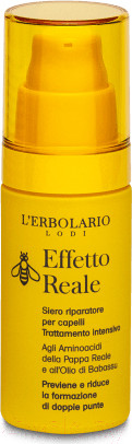 Изображение товара Сыворотка для волос L'Erbolario Реальный эффект Восстанавливающая против секущихся кончиков (30мл)