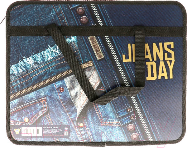 Изображение товара Папка-портфель Пчелка Jeans Day / ПМ-А4-25