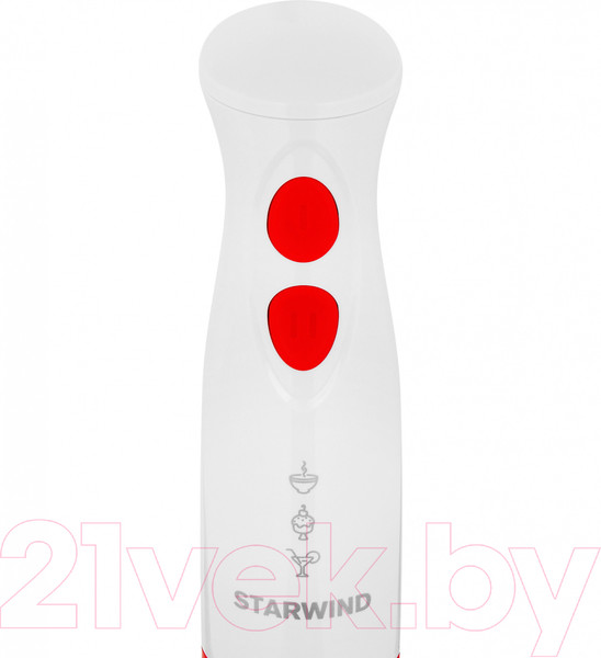 Изображение товара Блендер погружной StarWind SBP2242 (белый/оранжевый)