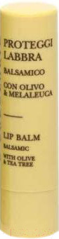 Изображение товара Бальзам для губ L'Erbolario Защитный с оливковым маслом и маслом чайного дерева (4.5мл)