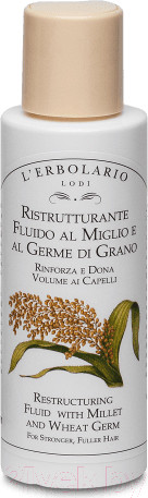Изображение товара Сыворотка для волос L'Erbolario Жидкий восстановитель с просом и зародышами пшеницы (100мл)