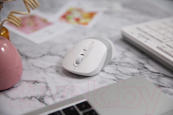 Изображение товара Мышь A4Tech Fstyler FG10 (белый/серый)
