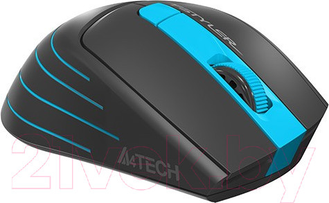 Изображение товара Мышь A4Tech Fstyler FG30 (серый/синий)